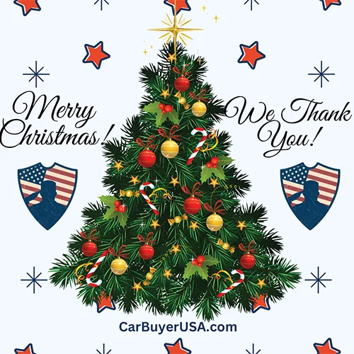 CarBuyerUSA - Honoring Men and Women Who Fight For America at Merry Christmas