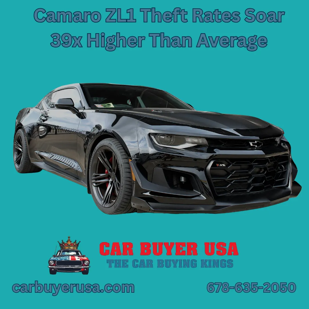 Camaro ZL1 Theft Rates Soar 39x Higher Than Average
Car Buyer USA - Camaro ZL1 Theft Rates Soar 39x Higher Than Average