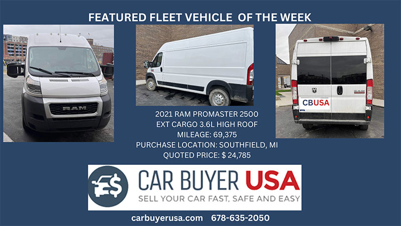 2021 Ram Promaster 2500 Ext Cargo